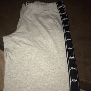 Pink VS sweat pants